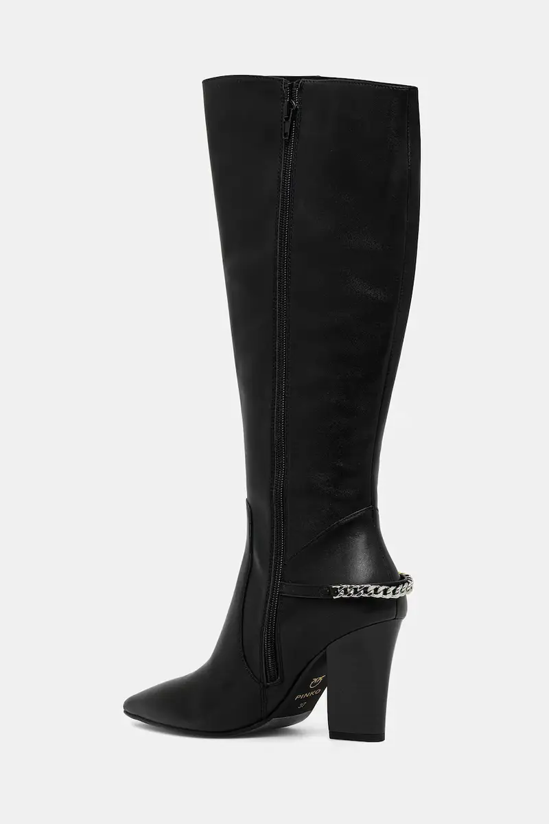 stivali in pelle Viola 03 donna colore nero SD0419P087Z99 miniatura 3