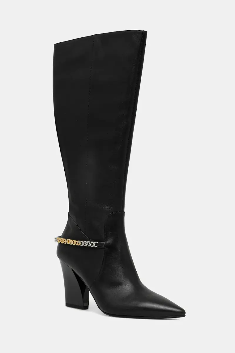 stivali in pelle Viola 03 donna colore nero SD0419P087Z99