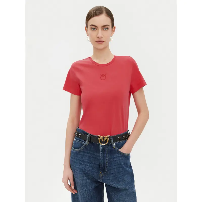 Pinko T-shirt Rosso 3222428