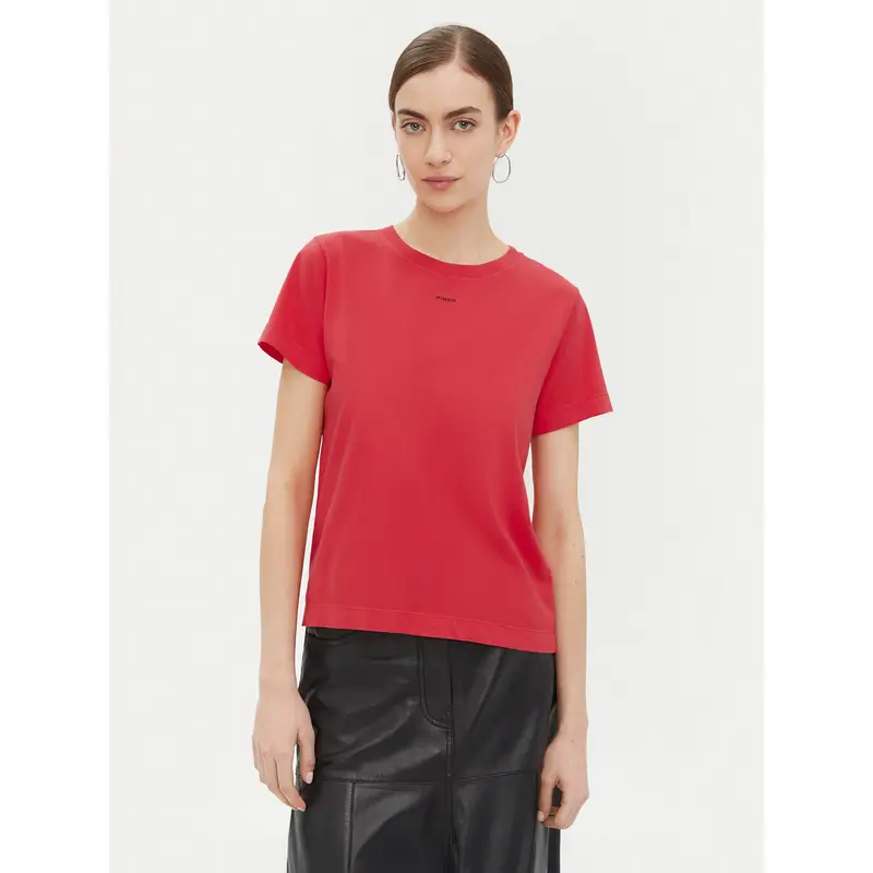 Pinko T-shirt Rosso 3222421