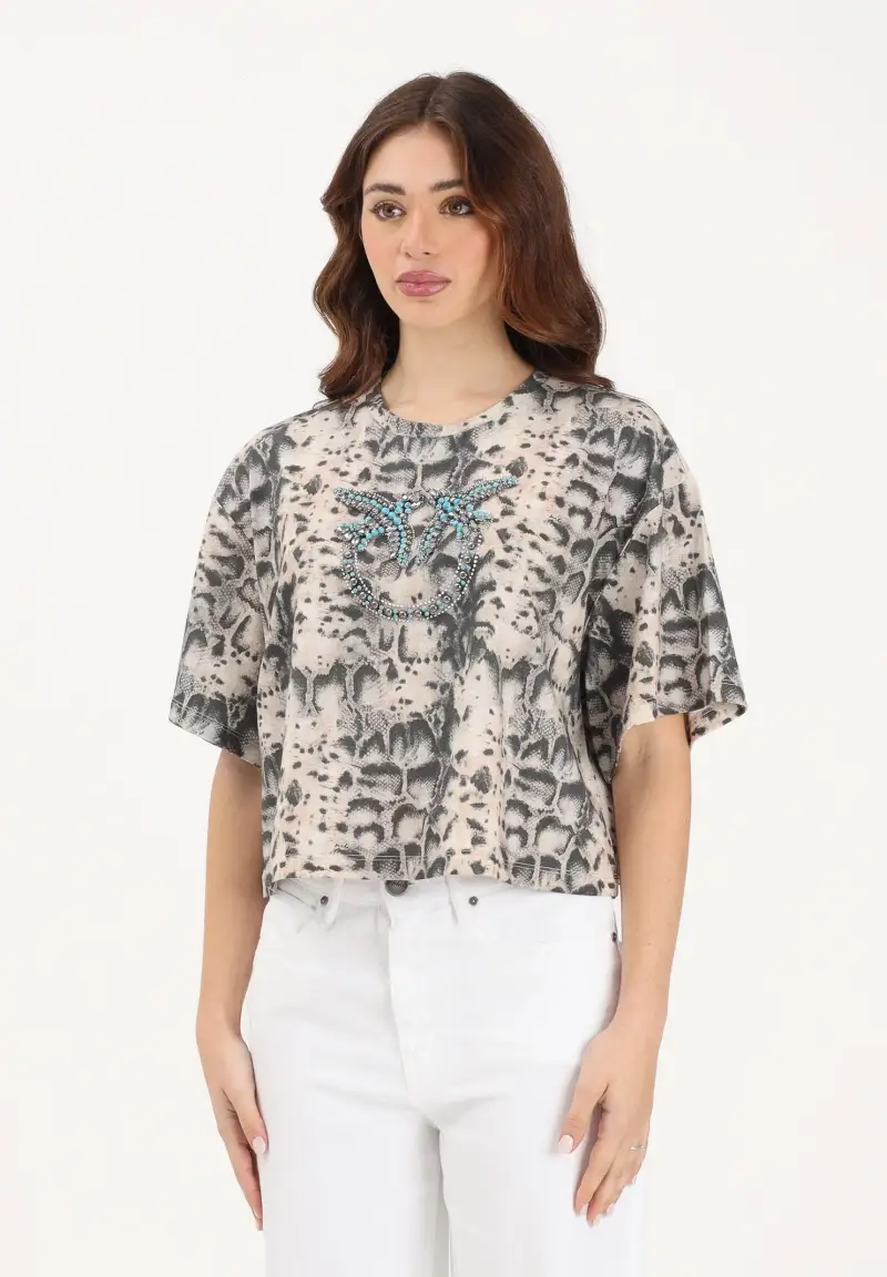 Pinko T-shirt Donna Beige 4246247