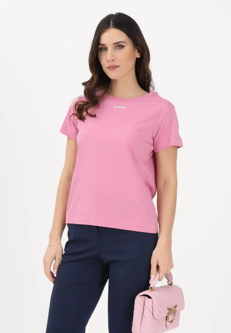 Pinko T-shirt Donna Rosa 4196798 miniatura 2