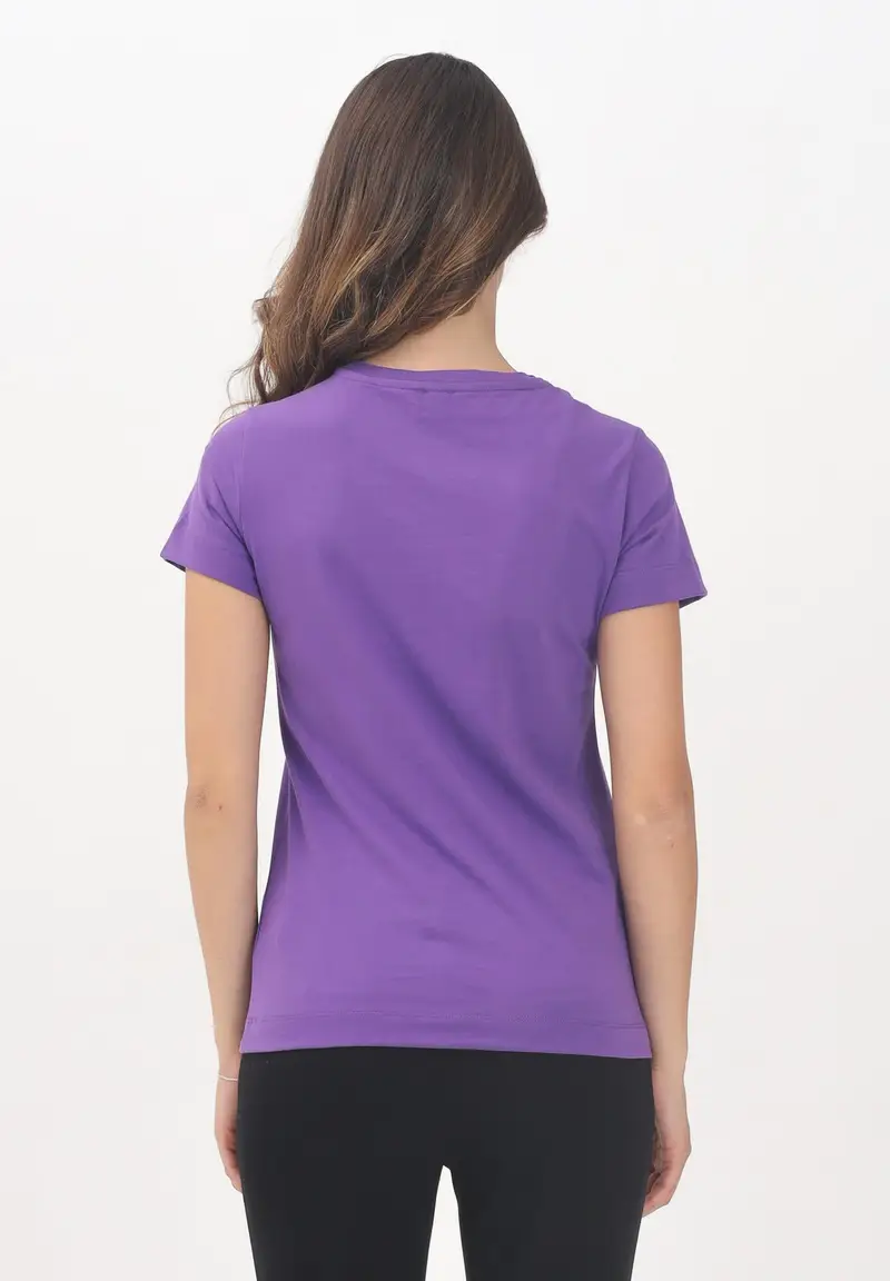 Pinko T-shirt Donna Viola 922028 miniatura 3