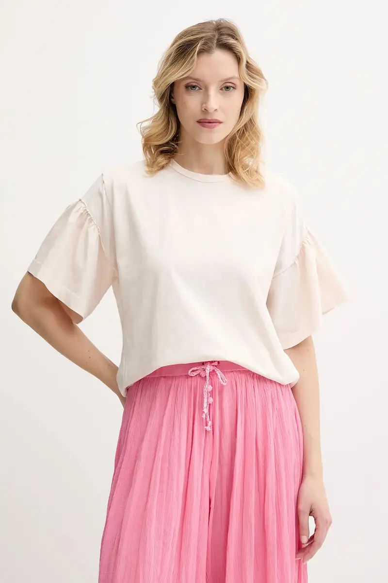 t-shirt colore beige 104965 A2HX