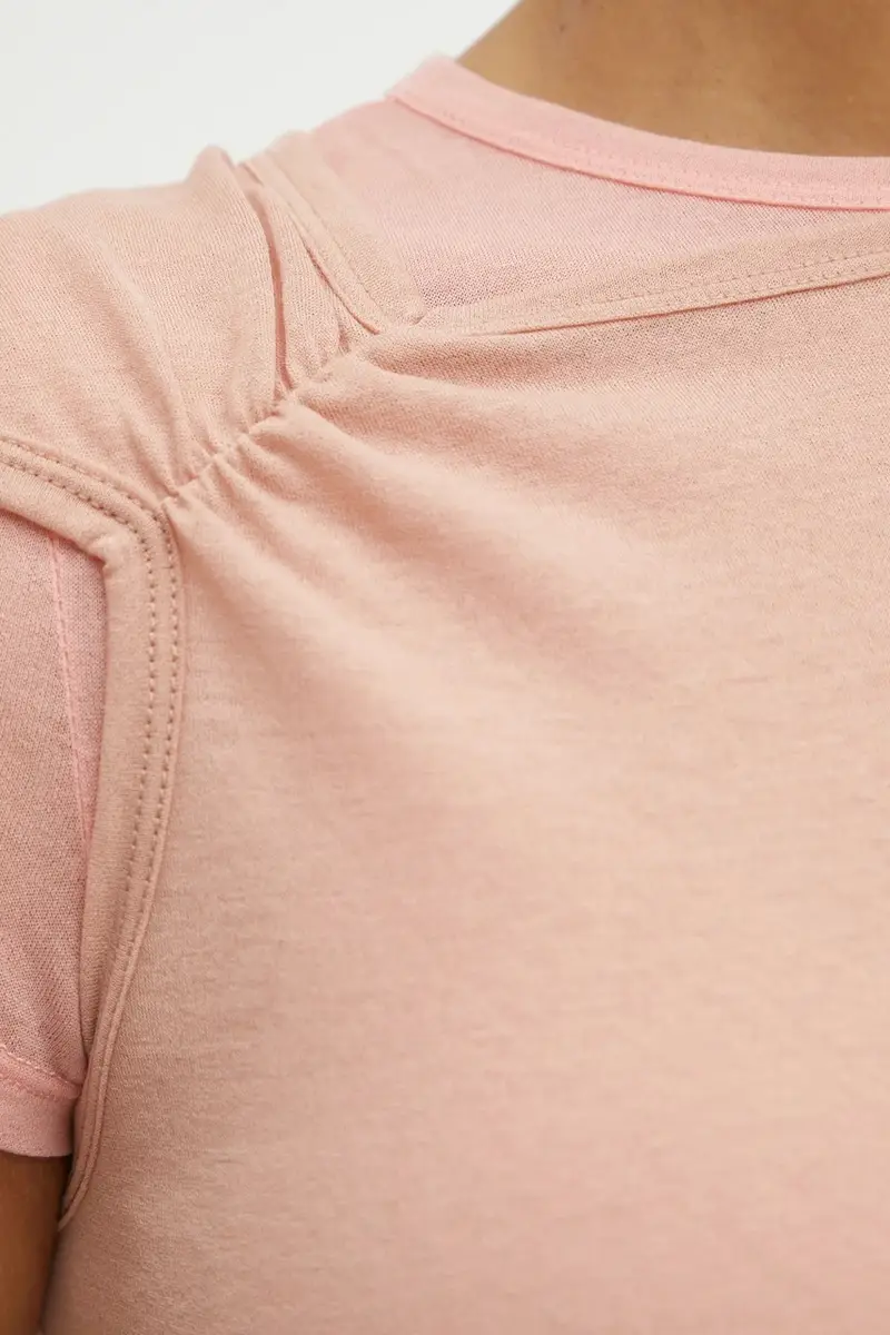 Pinko T-shirt Donna Arancione 3287812 miniatura 5