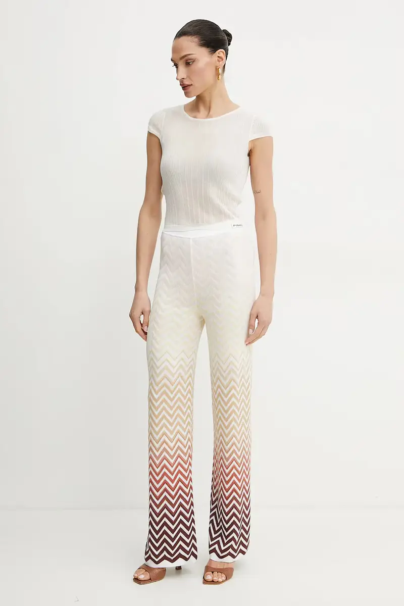 Pinko T-shirt Donna Beige 3292509 miniatura 2