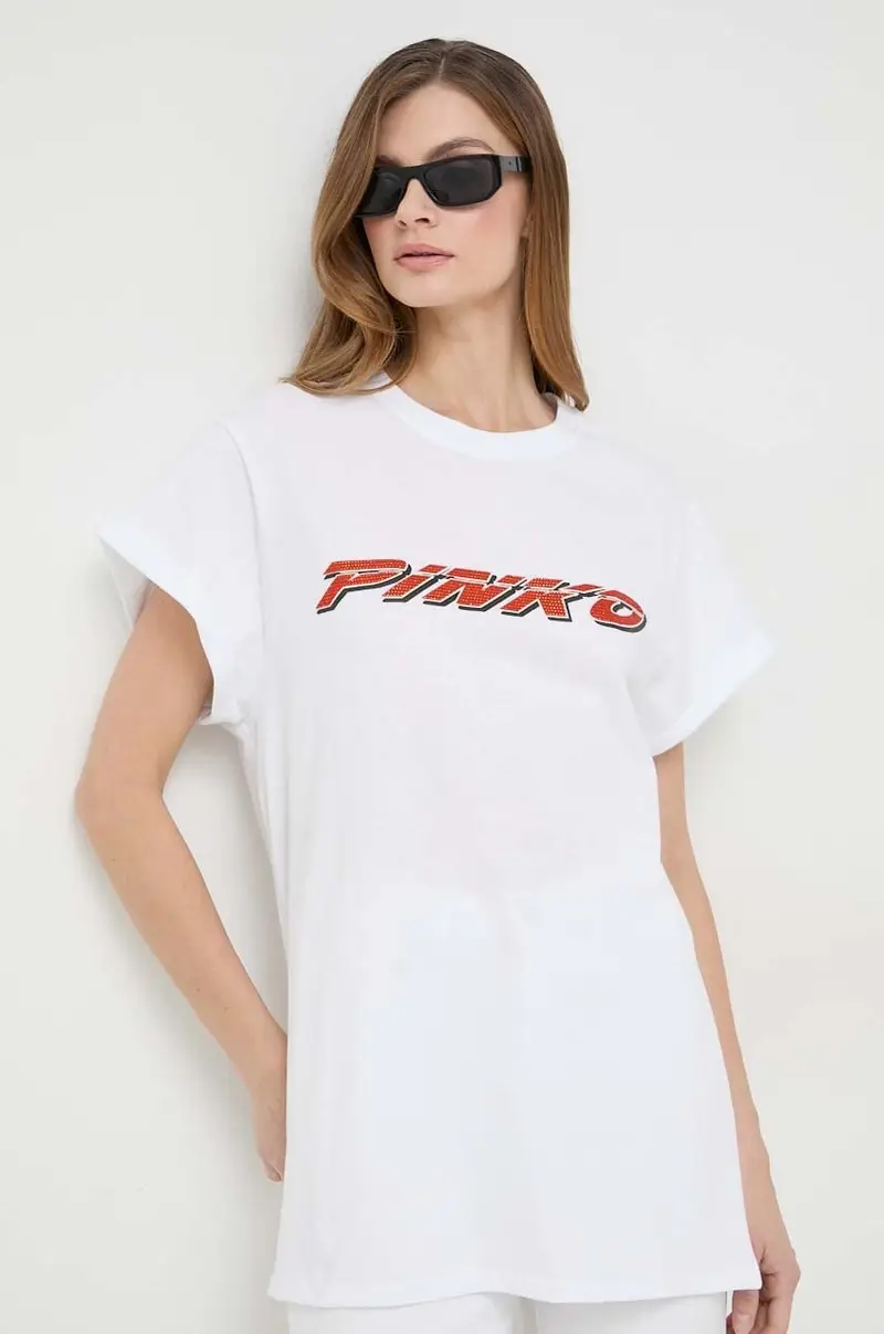 Pinko T-shirt Donna Bianco 2216980