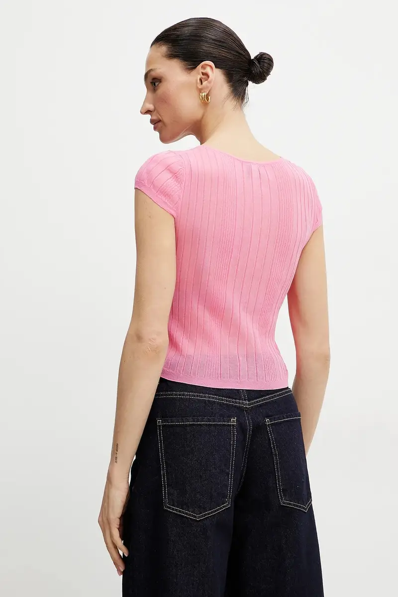 Pinko T-shirt Donna Rosa 3339270 miniatura 3