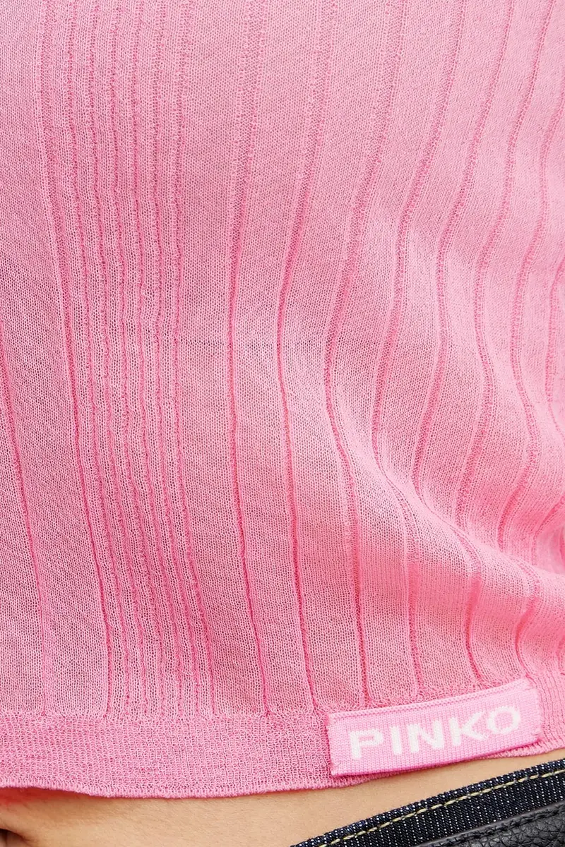 Pinko T-shirt Donna Rosa 3339270 miniatura 4