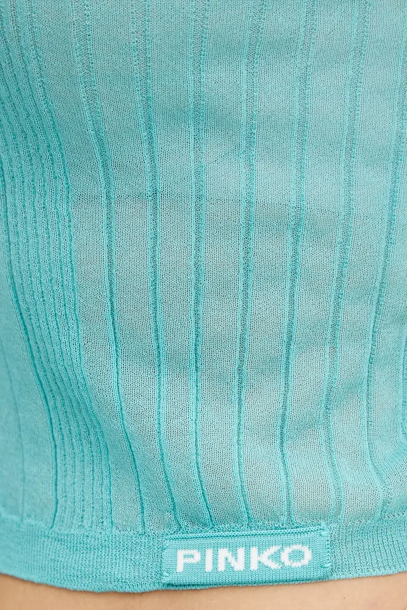 Pinko T-shirt Donna Turchese 3349030 miniatura 4
