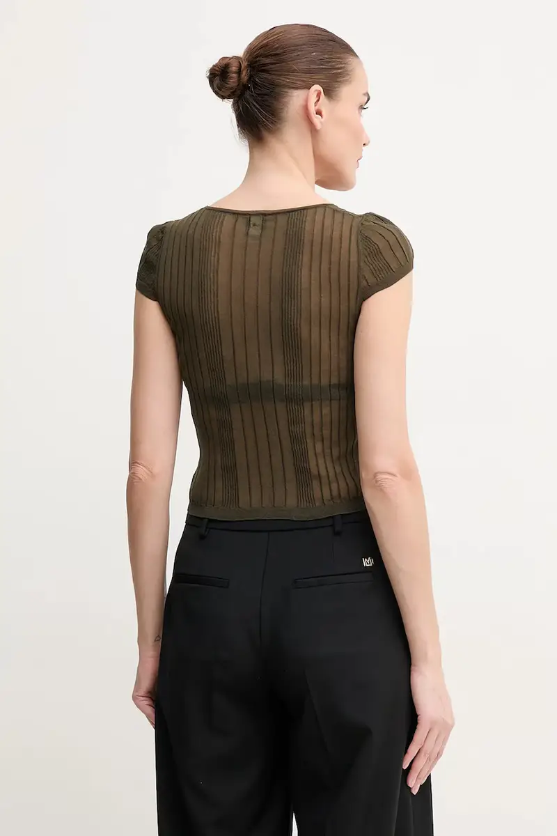 Pinko T-shirt Donna Verde 3349845 miniatura 3