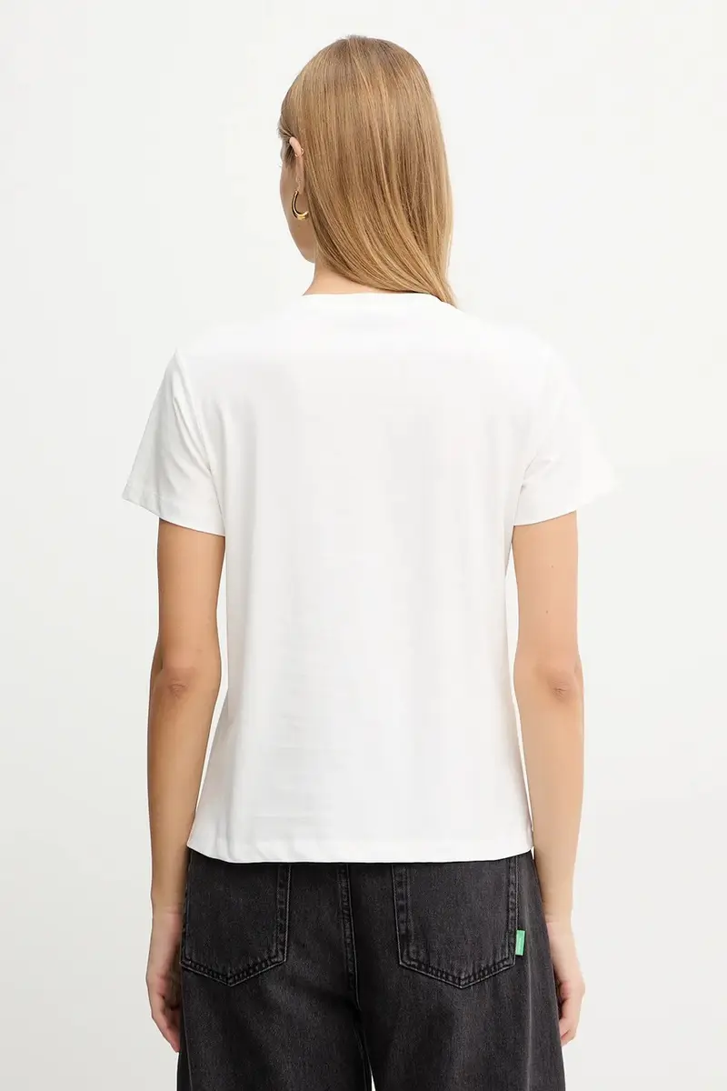 Pinko T-shirt Donna Bianco 3889561 miniatura 3