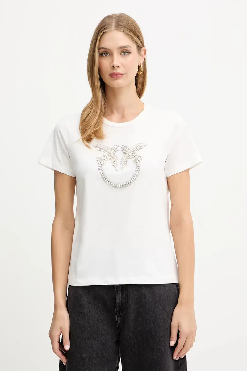 Pinko T-shirt Donna Bianco 3889561