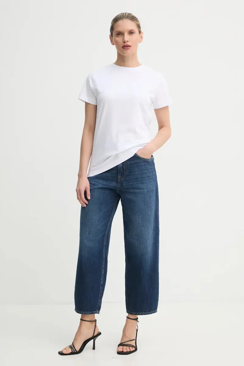 Pinko T-shirt Donna Bianco 3242873 miniatura 2