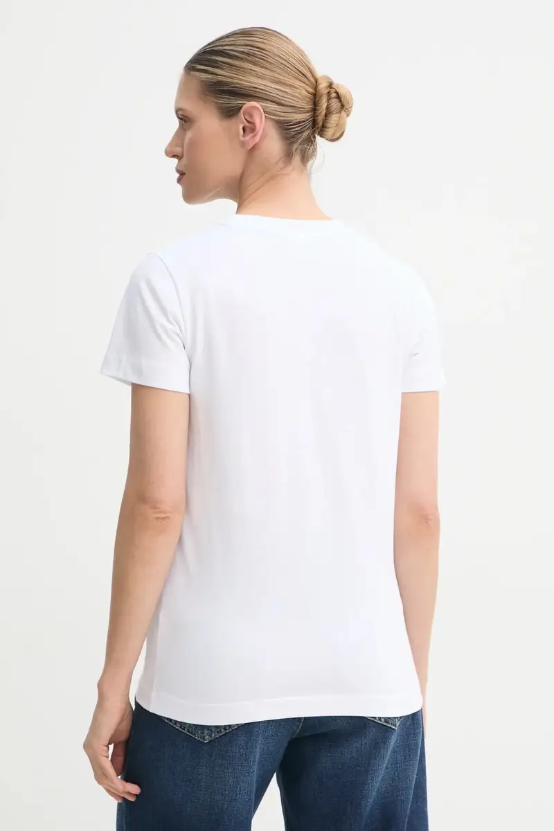 Pinko T-shirt Donna Bianco 3242873 miniatura 3
