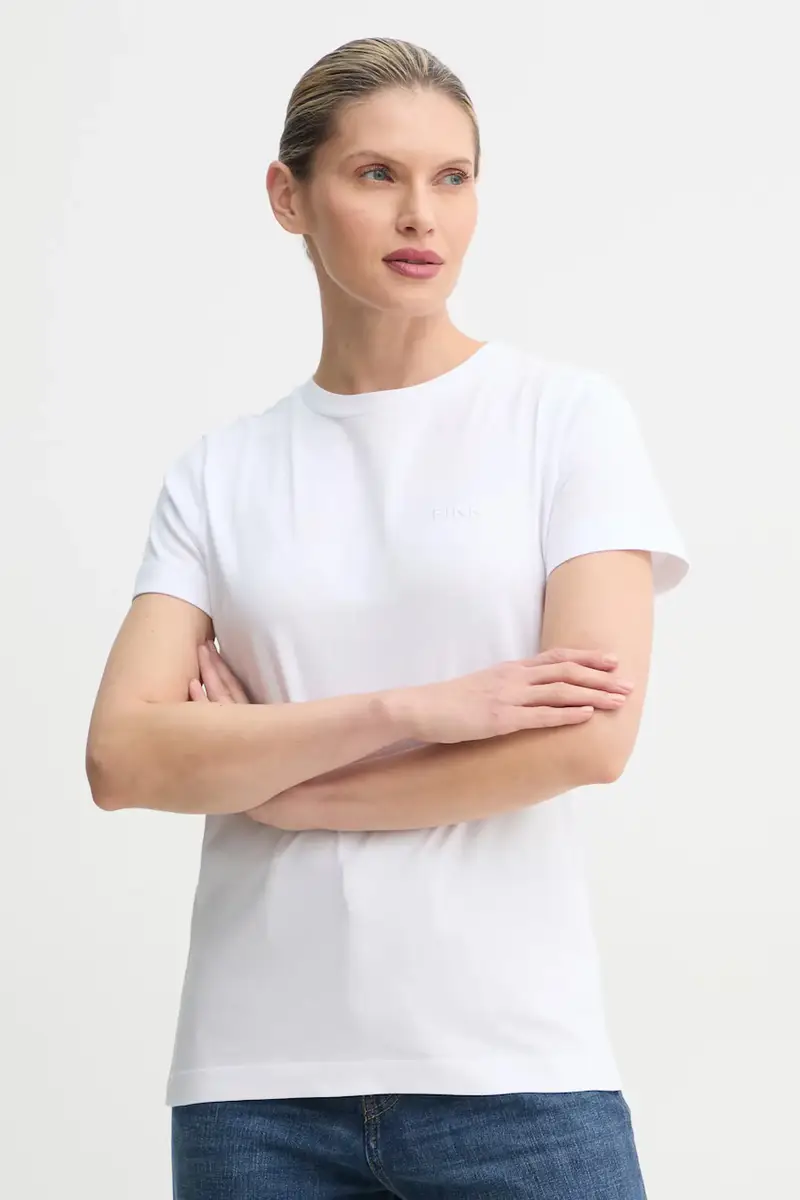 Pinko T-shirt Donna Bianco 3242873