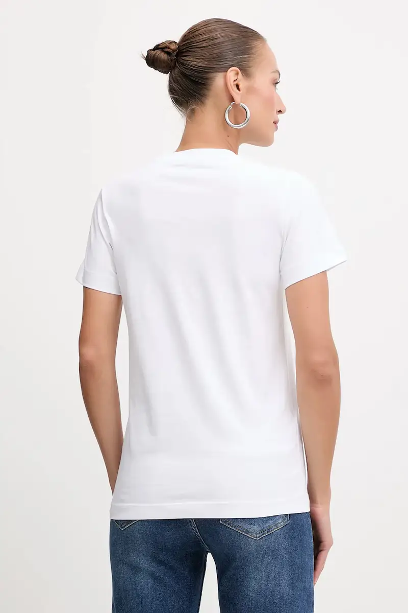 Pinko T-shirt Donna Bianco 3889552 miniatura 3