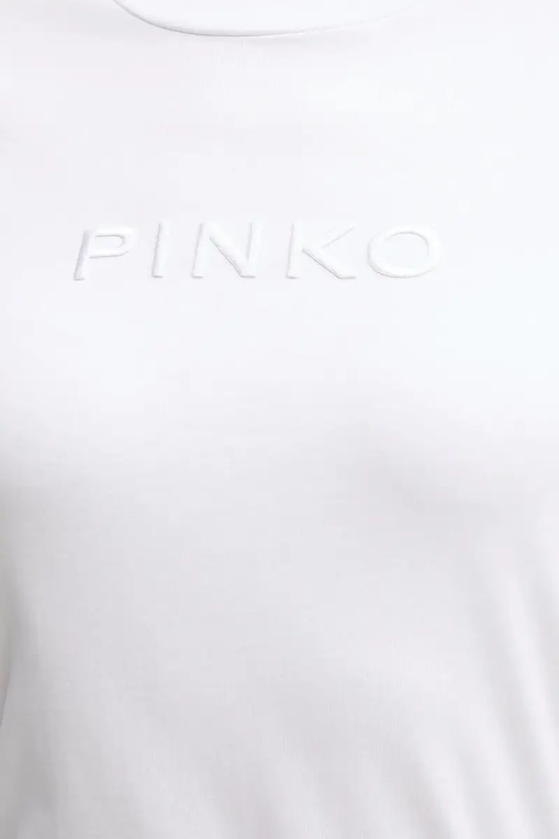 Pinko T-shirt Donna Bianco 3889552 miniatura 5