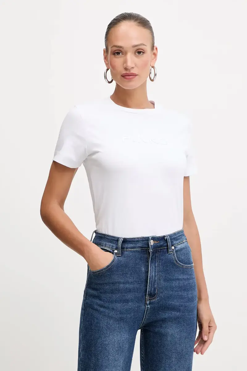 Pinko T-shirt Donna Bianco 3889552