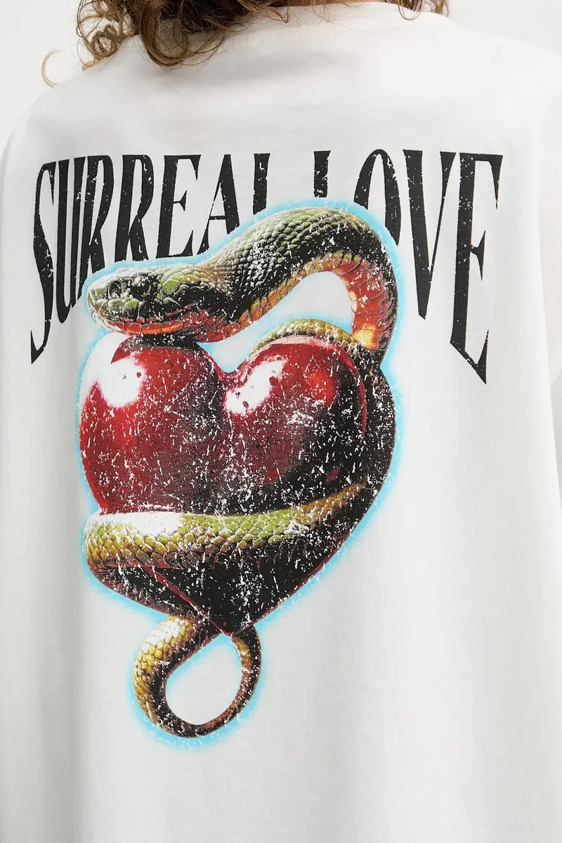 Pinko T-shirt Donna Bianco 3889558 miniatura 5