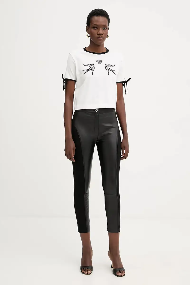 Pinko T-shirt Donna Bianco 3889570 miniatura 2