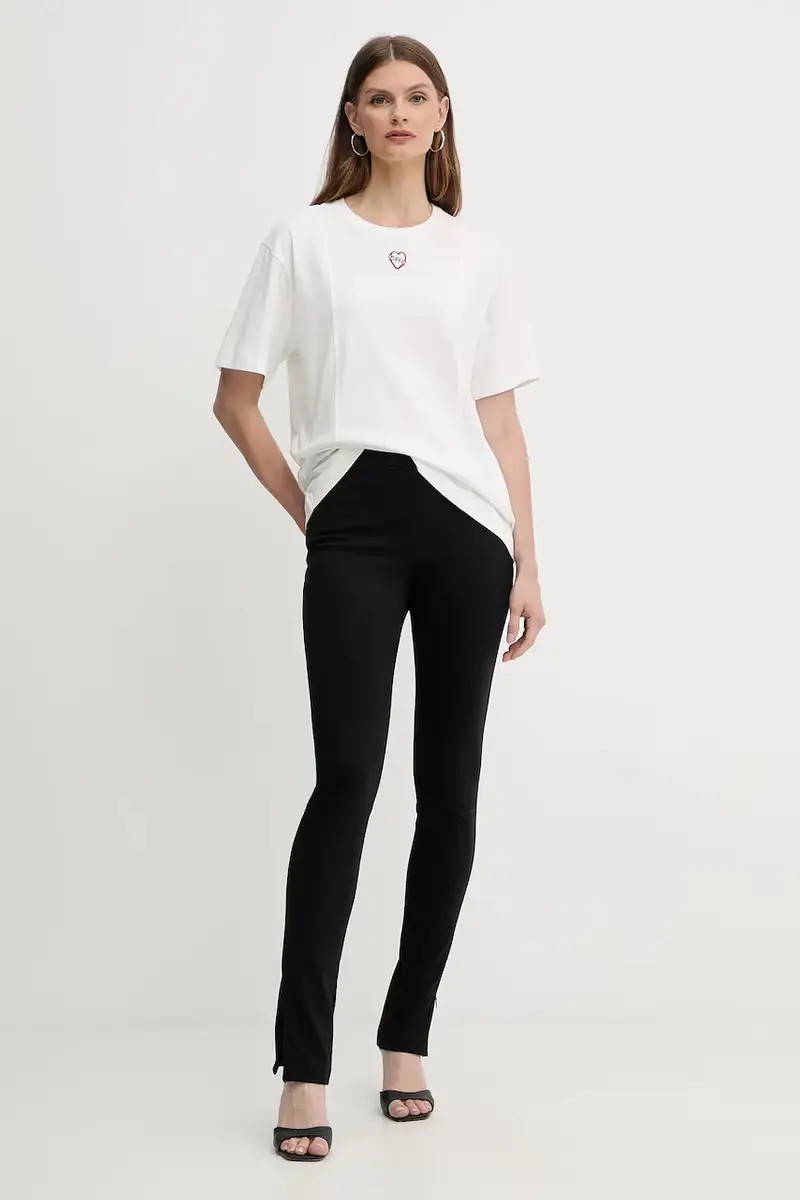 Pinko T-shirt Donna Bianco 3889556 miniatura 2