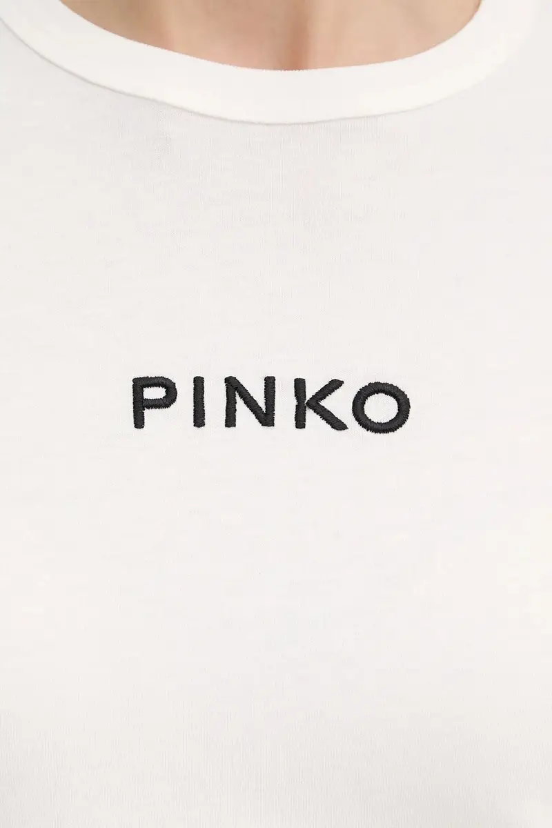 Pinko T-shirt Donna Bianco 3880886 miniatura 5