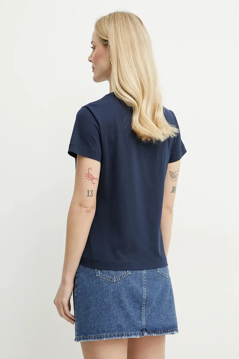 Pinko T-shirt Donna Blu 3133498 miniatura 3