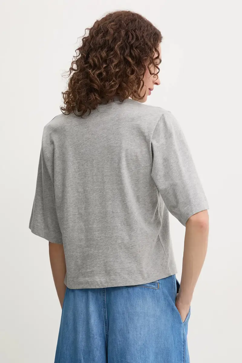 Pinko T-shirt Donna Grigio 3137588 miniatura 2