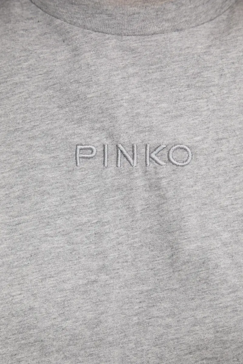 Pinko T-shirt Donna Grigio 3137588 miniatura 4