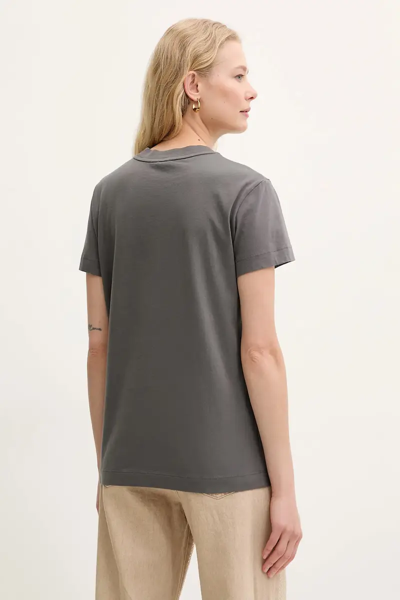 Pinko T-shirt Donna Grigio 3324938 miniatura 3