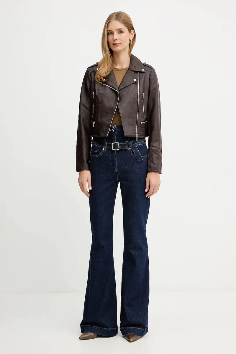 Pinko T-shirt Donna Marrone 3889852 miniatura 2