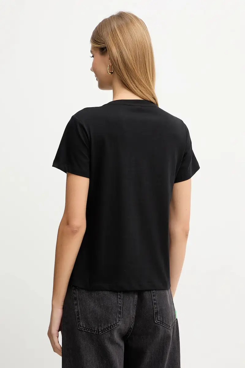 Pinko T-shirt Donna Nero 3881198 miniatura 3
