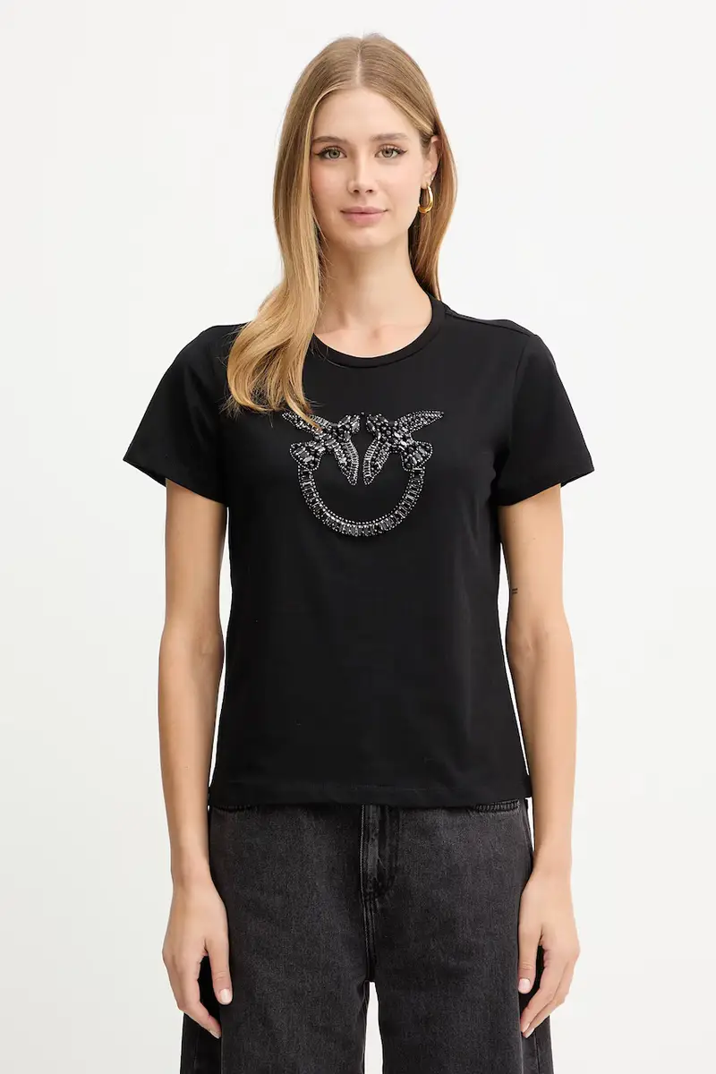 Pinko T-shirt Donna Nero 3881198