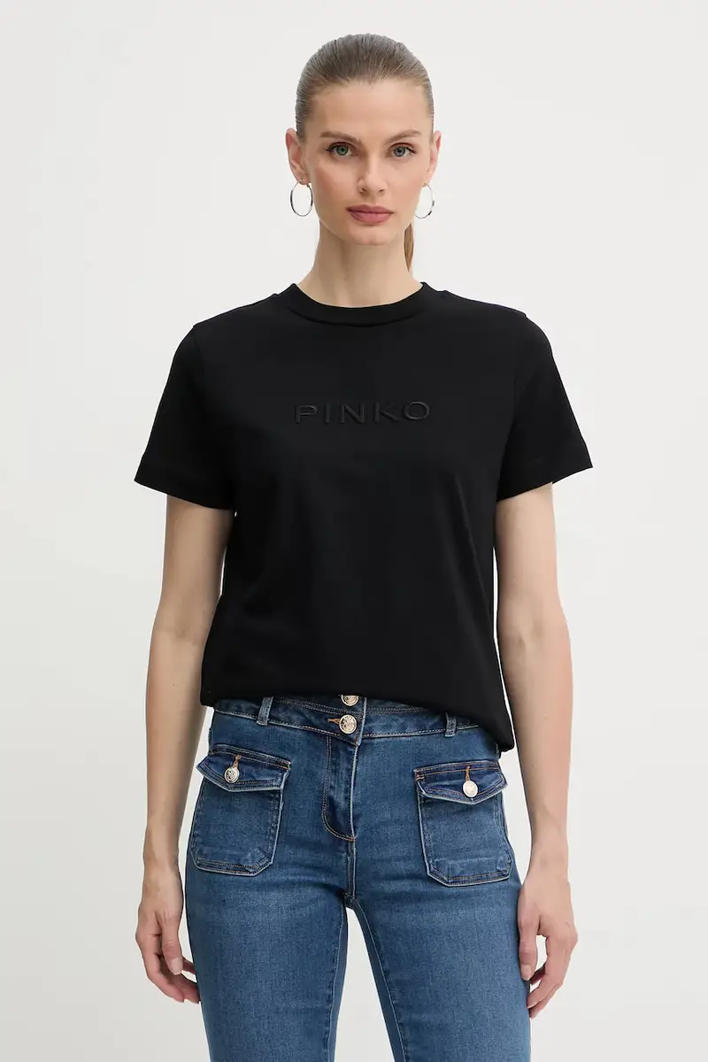 Pinko T-shirt Donna Nero 3889979