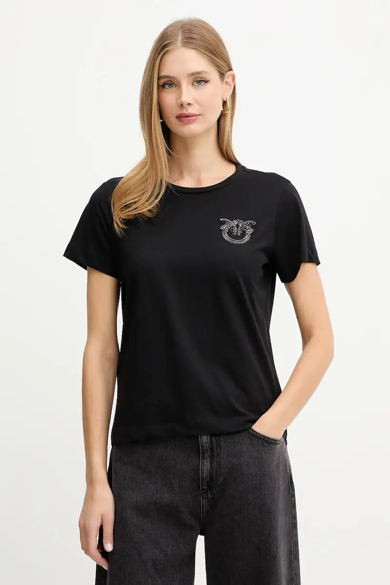 Pinko T-shirt Donna Nero 3881195