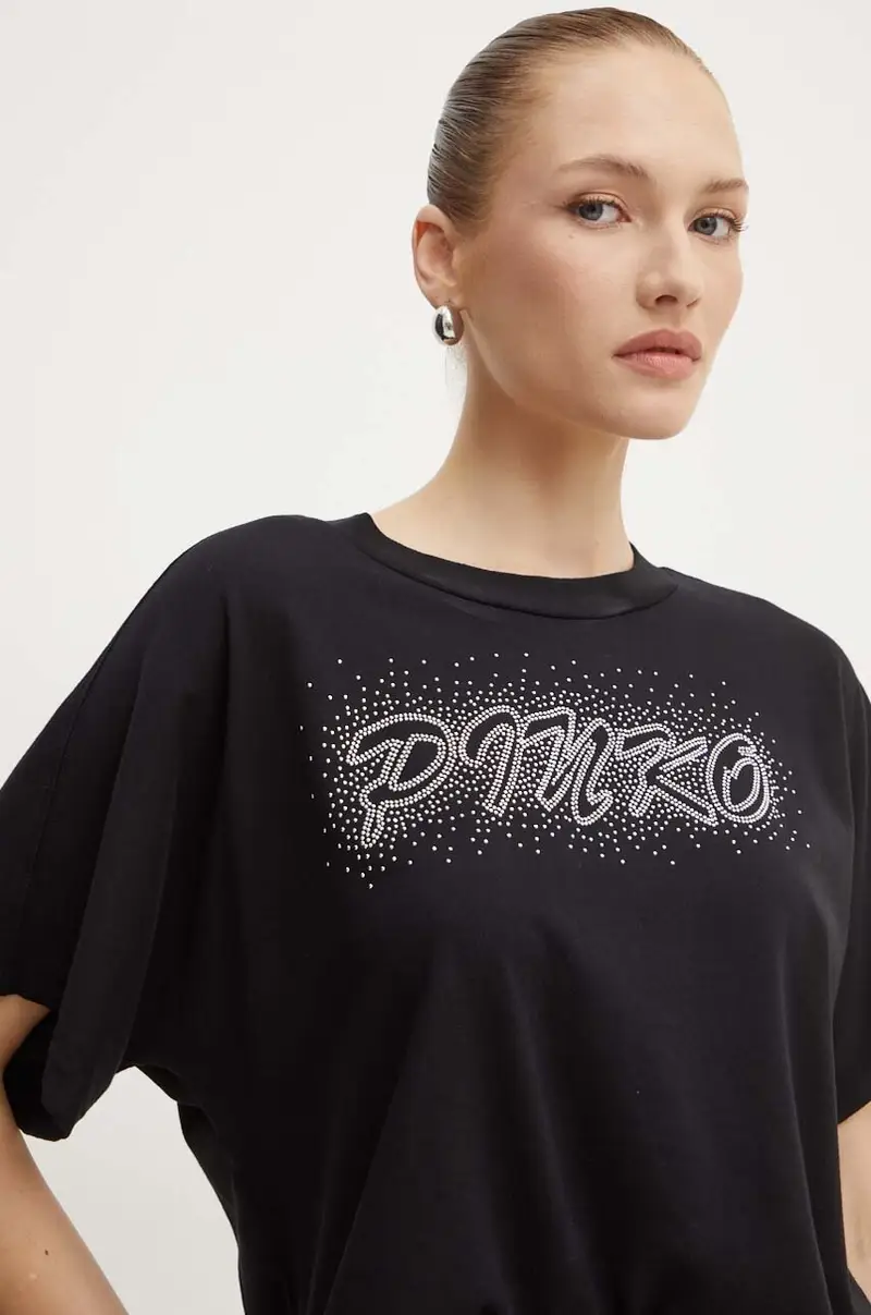 Pinko T-shirt Donna Nero 3881079 miniatura 4