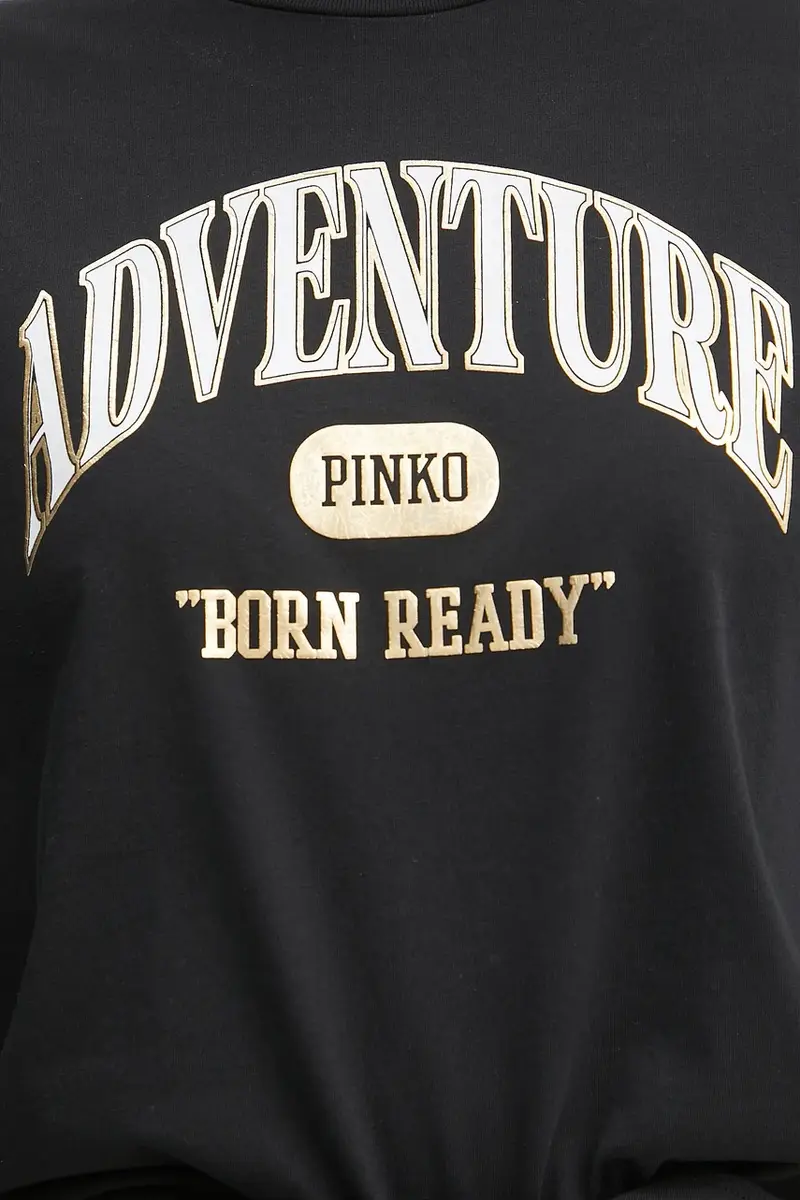 Pinko T-shirt Donna Nero 3335795 miniatura 5