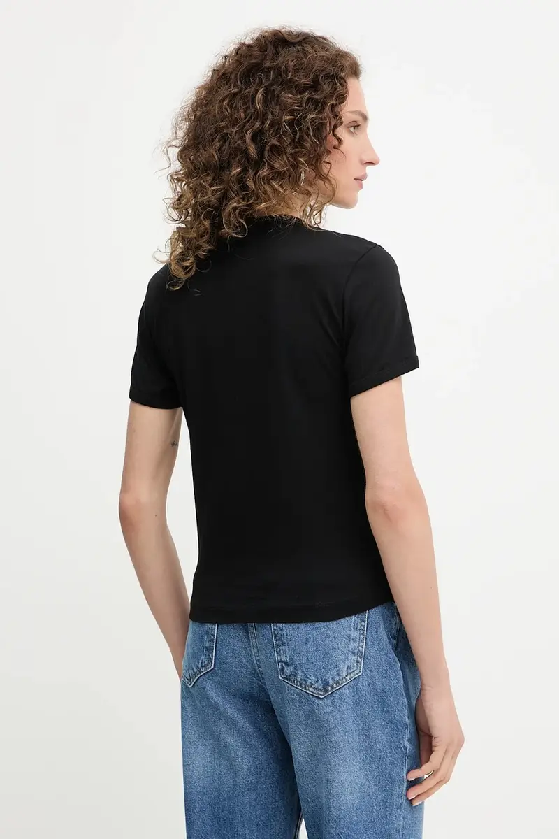 Pinko T-shirt Donna Nero 3881177 miniatura 3