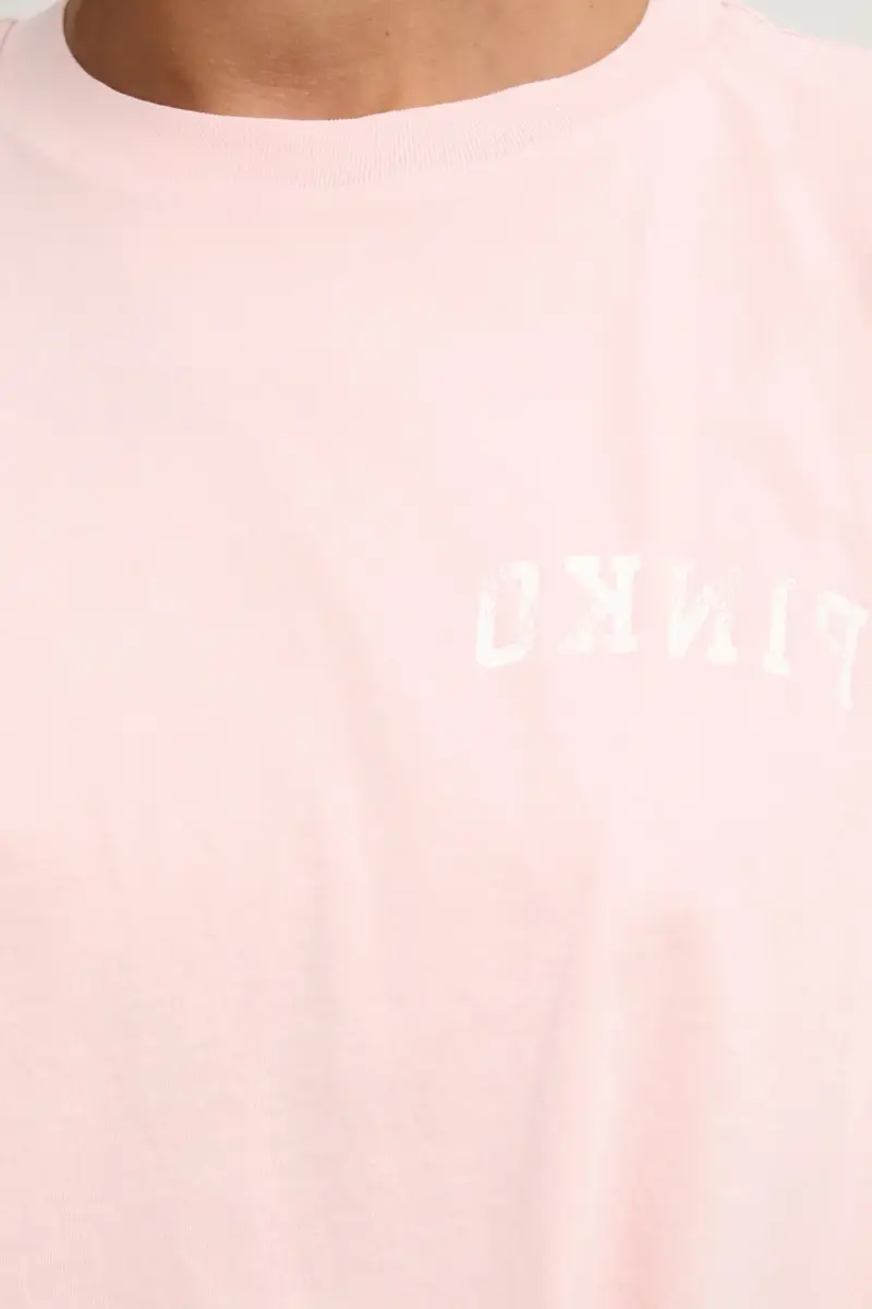 Pinko T-shirt Donna Rosa 3338664 miniatura 5