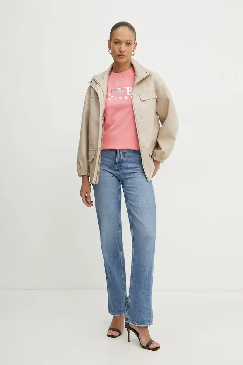 Pinko T-shirt Donna Rosa 3338830 miniatura 2