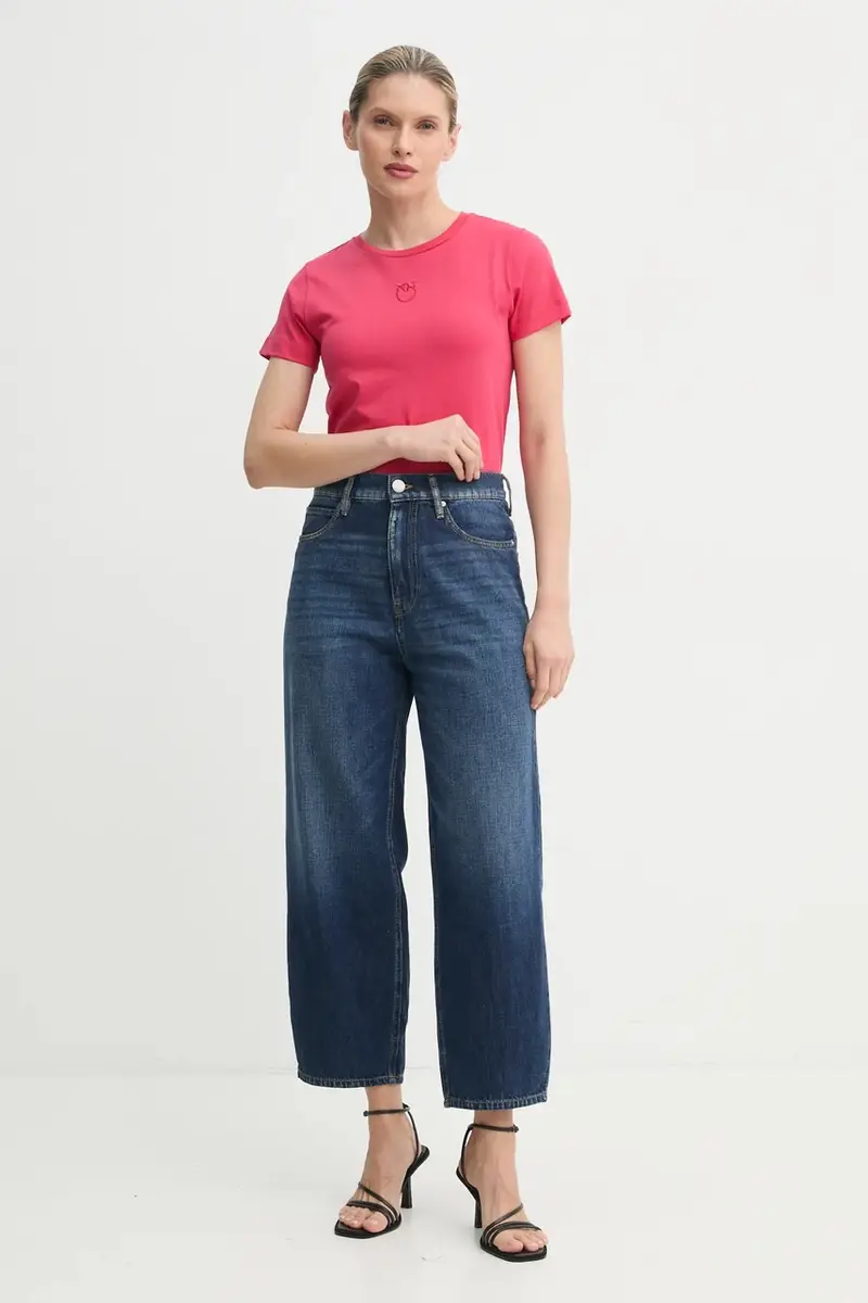 Pinko T-shirt Donna Rosso 3348483 miniatura 2