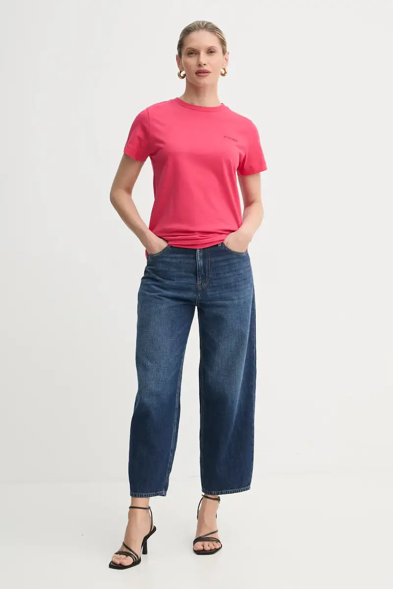 Pinko T-shirt Donna Rosso 3348478 miniatura 2
