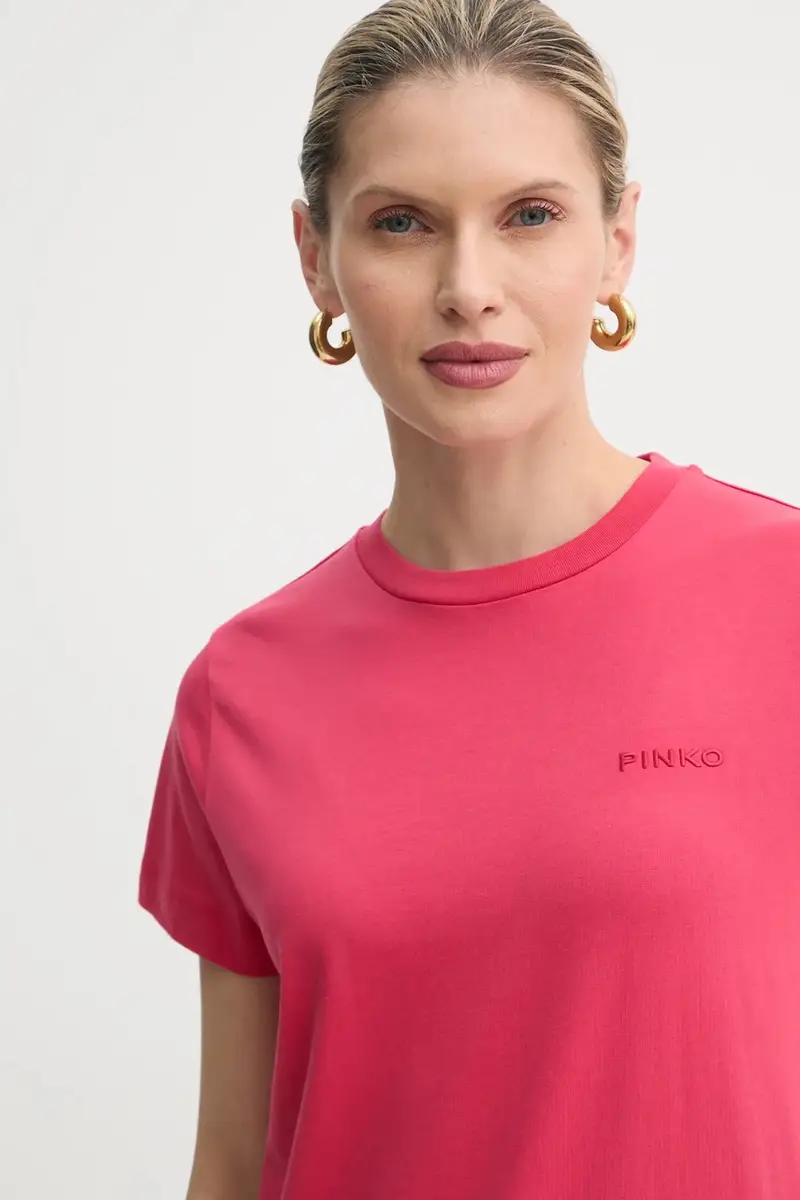 Pinko T-shirt Donna Rosso 3348478 miniatura 4