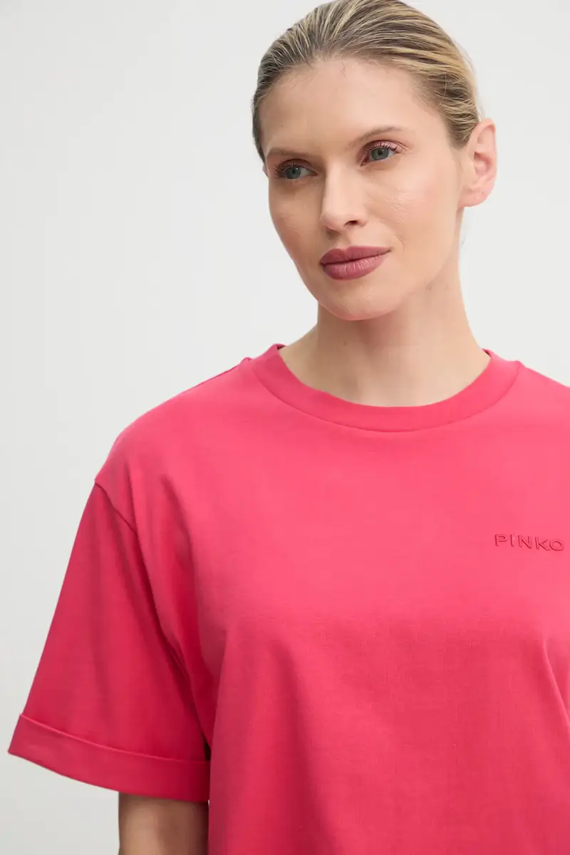 Pinko T-shirt Donna Rosso 3158366 miniatura 4