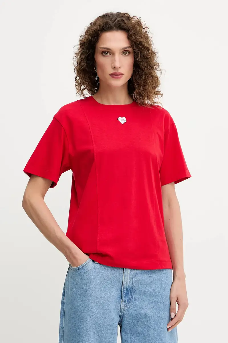 Pinko T-shirt Donna Rosso 3890450
