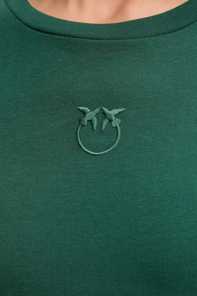 Pinko T-shirt Donna Verde 3890506 miniatura 5