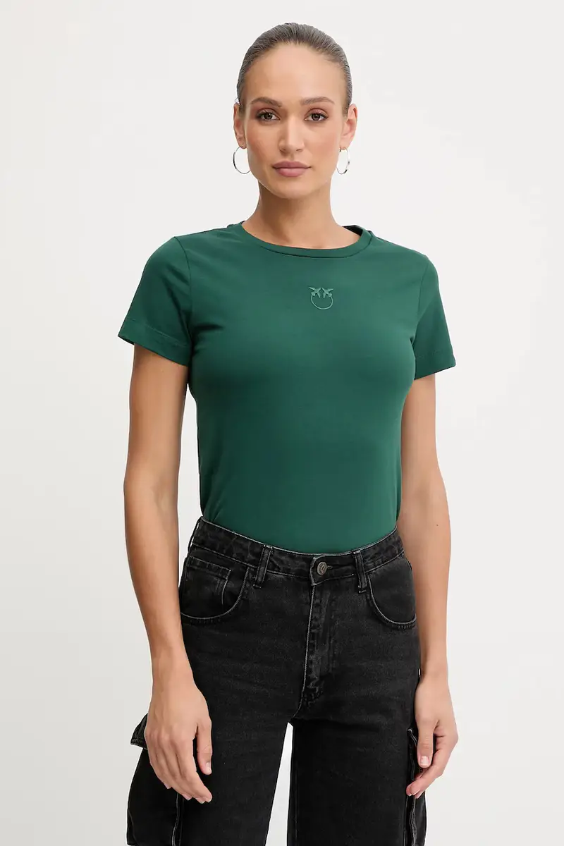 Pinko T-shirt Donna Verde 3890506