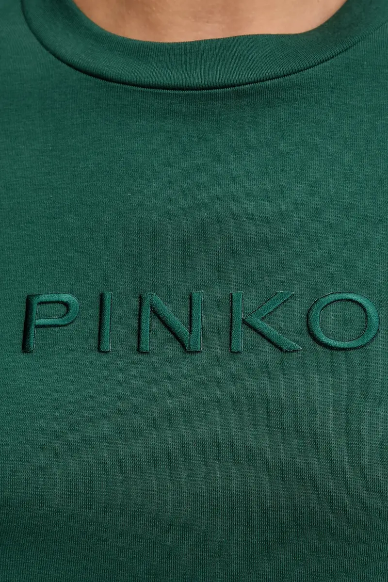 Pinko T-shirt Donna Verde 3890500 miniatura 5
