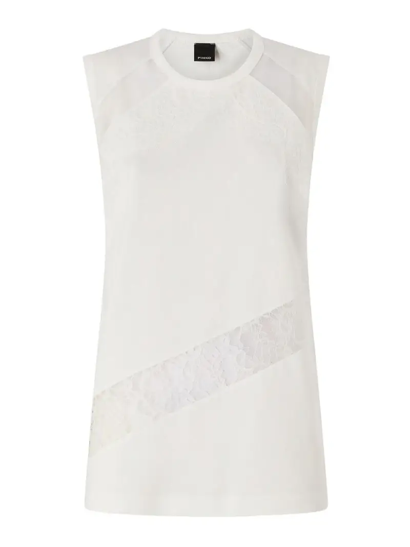 Pinko T-shirt Bianco 4309017